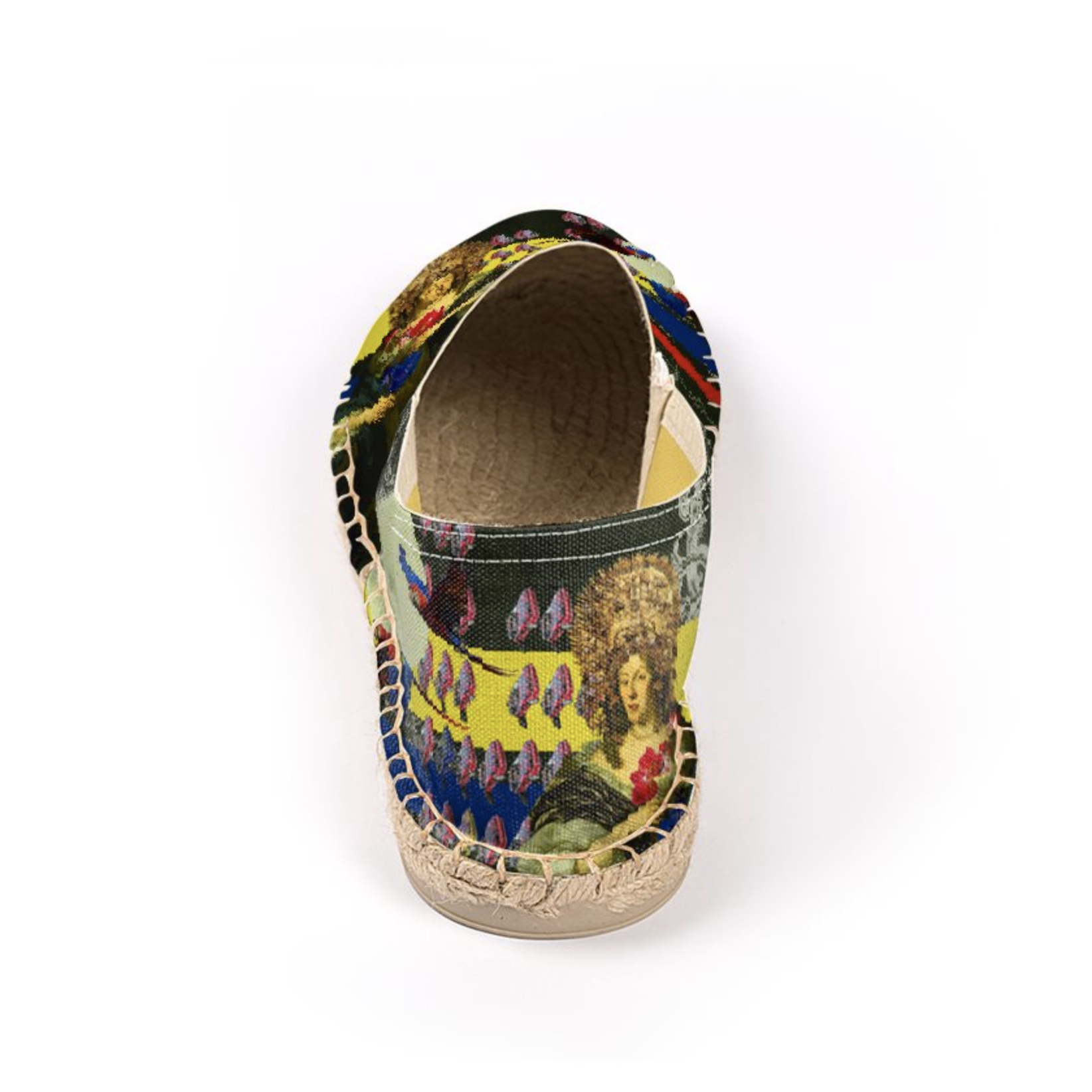 THE FLOWERS OF THE QUEEN Unisex All Over Print Espadrilles